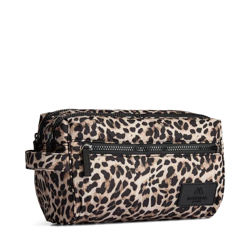 JosephineMBG Leopard Large Toilettaske, Mega Puffer